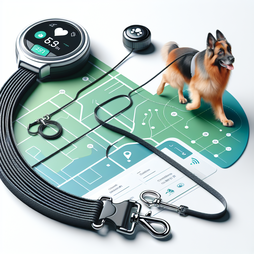 Hundeleinen mit GPS-Tracking