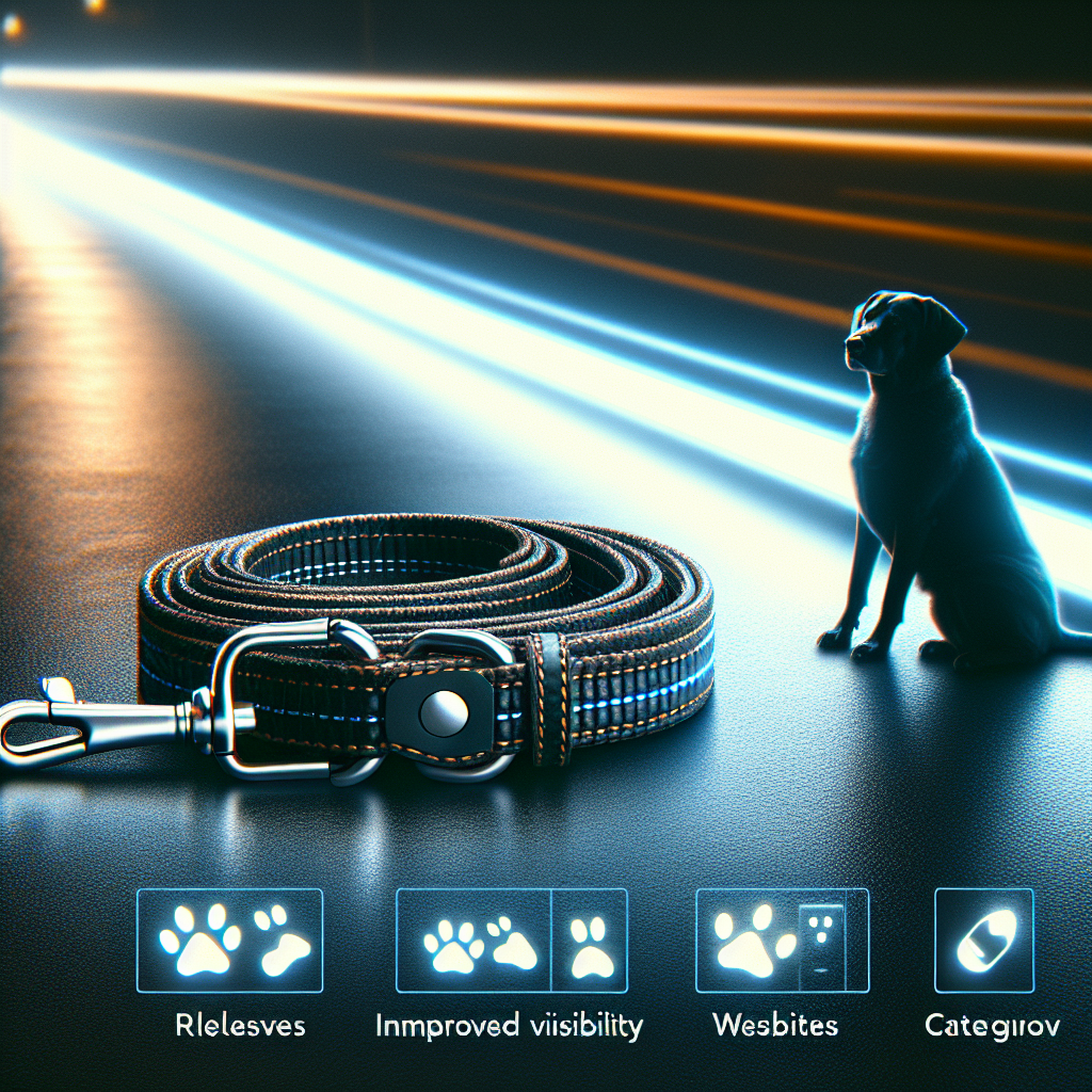Reflektierende Hundeleinen