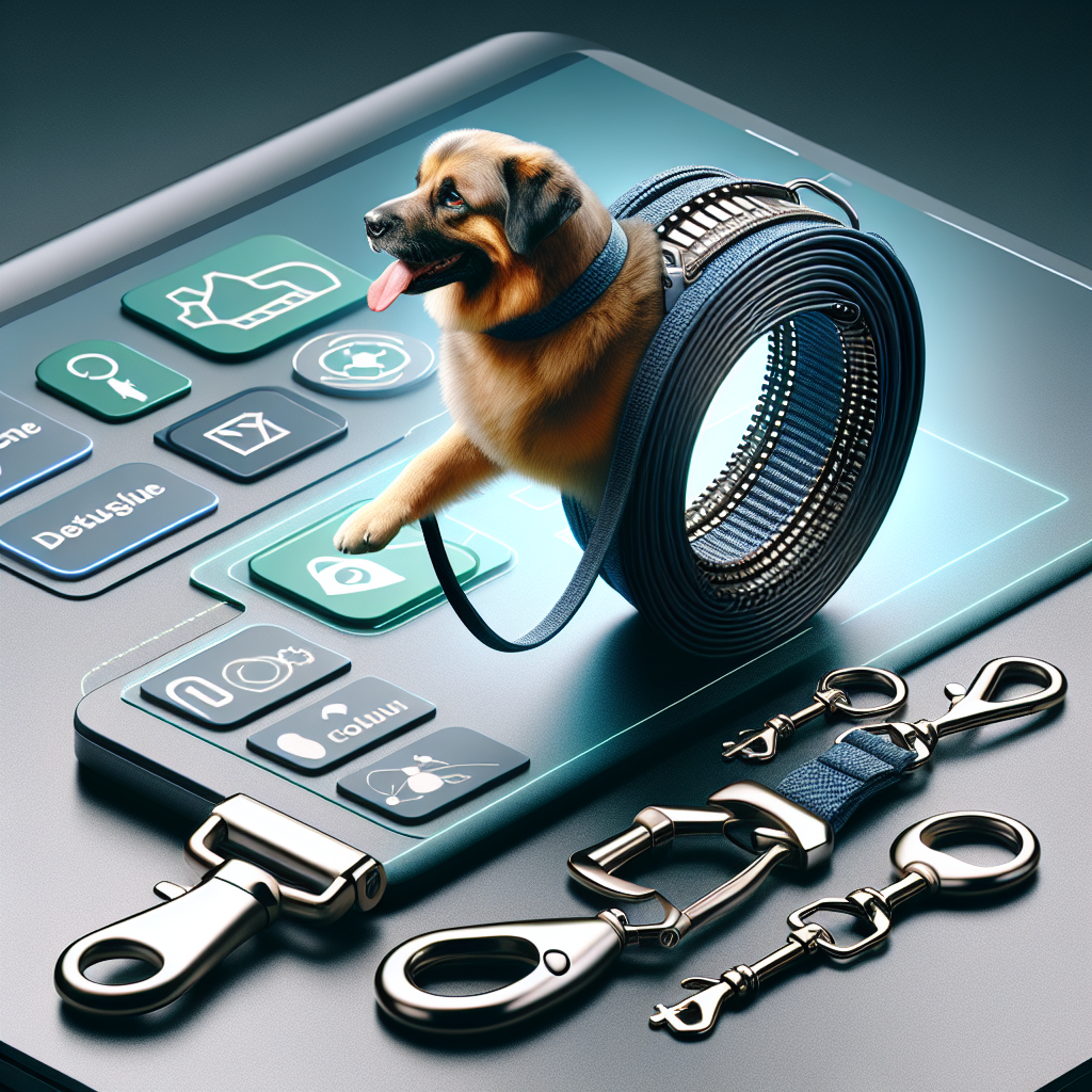 Verstellbare Hundeleinen