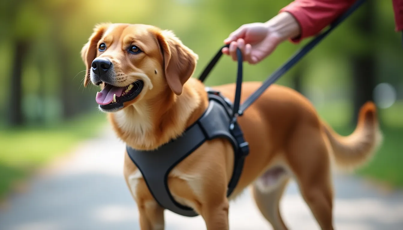Darauf sollten Sie beim Hundegeschirr mit Griff achten