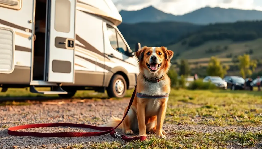 Sicher und flexibel: Die richtige Hundeleine fürs Wohnmobil finden